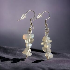 Opalite dangle earrings